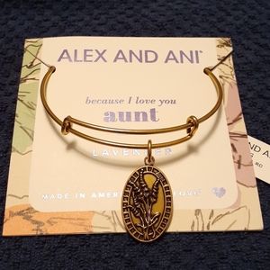 Alex and Ani aunt bracelet